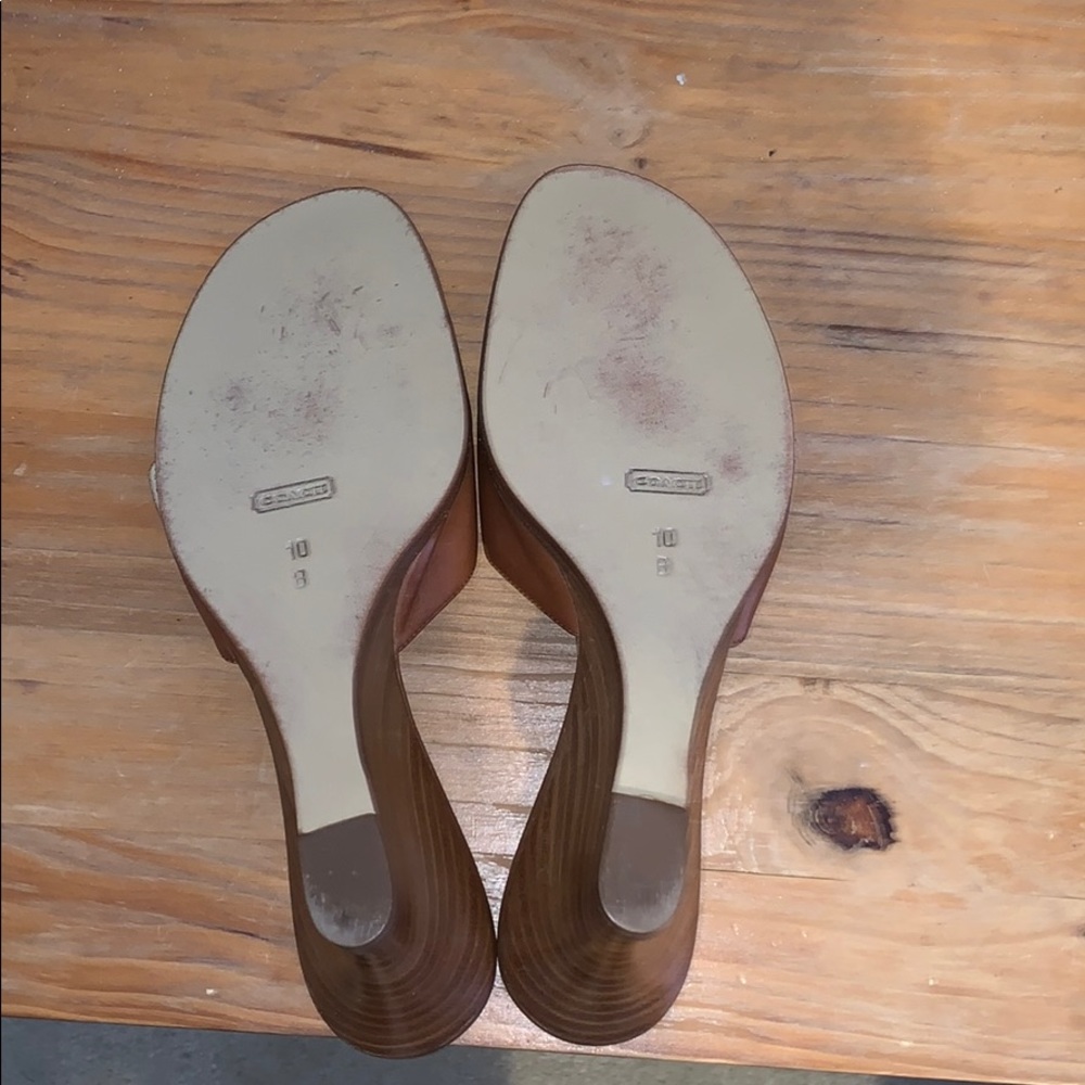 Coach wedge sandals - Picture 3 of 3
